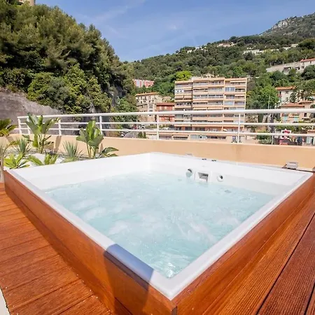 아파트 Penthouse Exceptionnel Vue Proche Monaco 보솔레이