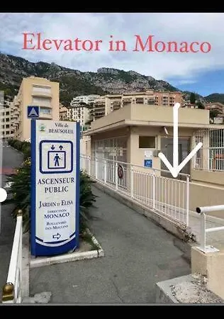 Penthouse Exceptionnel Vue Proche Monaco 아파트 *