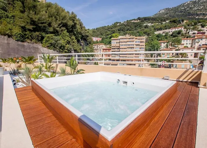 아파트 Penthouse Exceptionnel Vue Proche Monaco 보솔레이