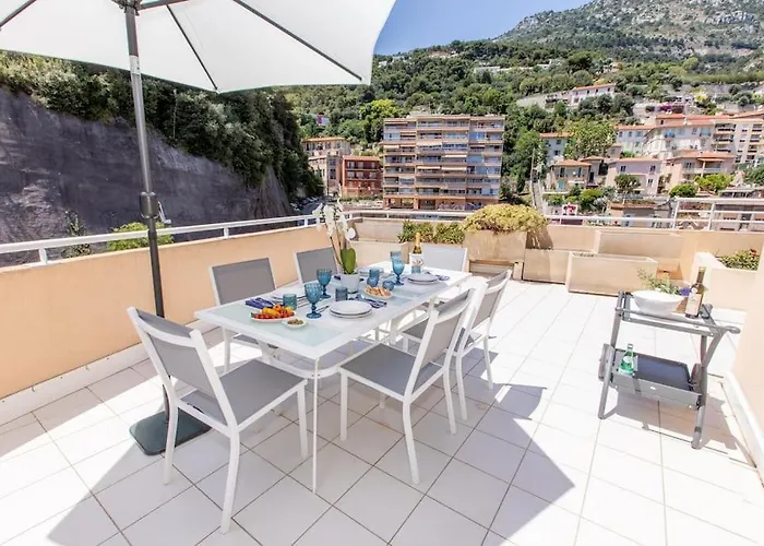 Penthouse Exceptionnel Vue Proche Monaco 아파트 보솔레이